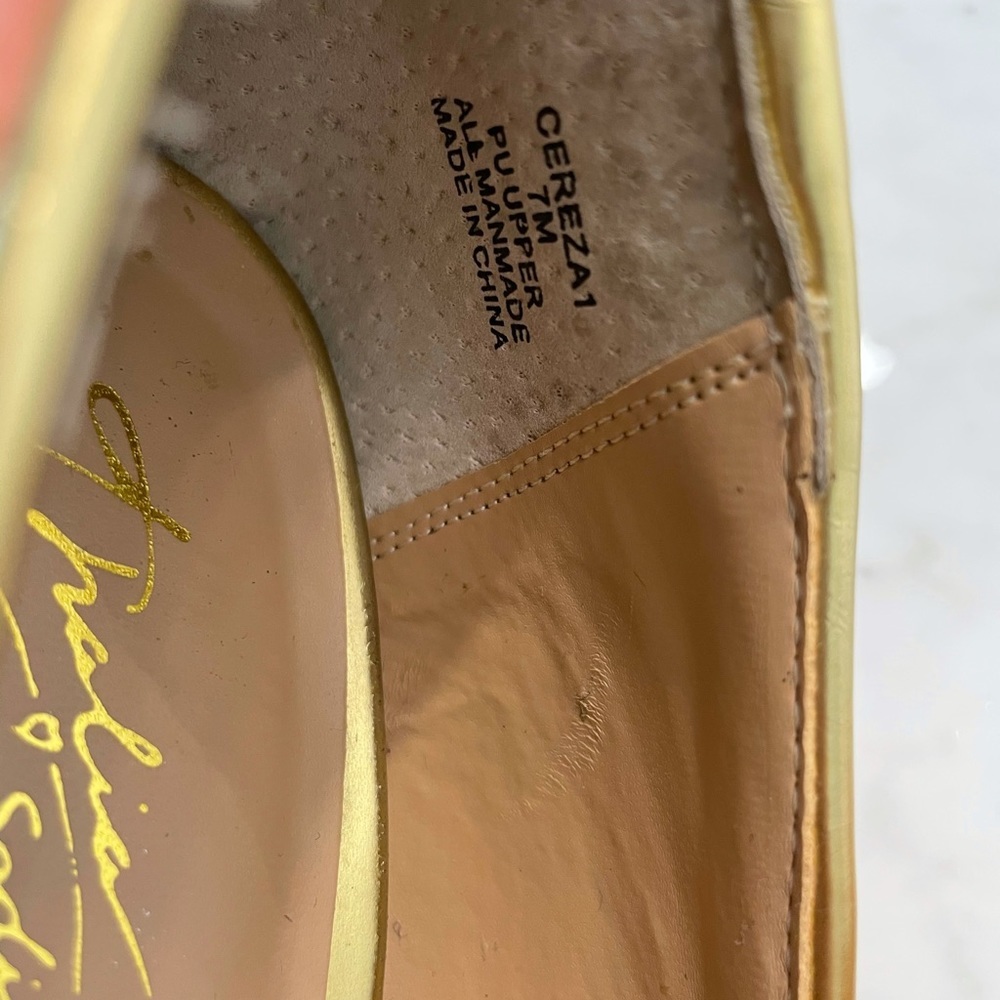 💞HP💞 Thalia Sodi Cereza US 7 Peep Toe Heels - Picture 9 of 9